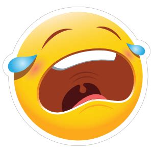 Download for free in png, svg, pdf formats 👆. Cute Crying Emoji Sticker