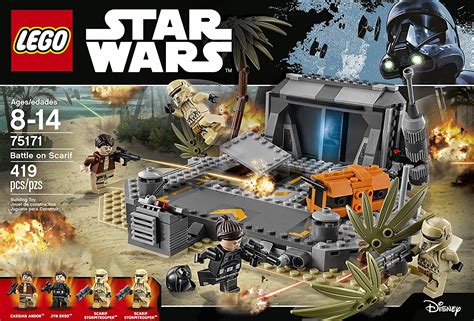 4.6 out of 5 stars with 49 ratings. New Rogue One Battle on Scarif Lego Set available on Amazon.com