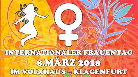 8 März Internationaler Frauentag Im Volxhaus Klagenfurt