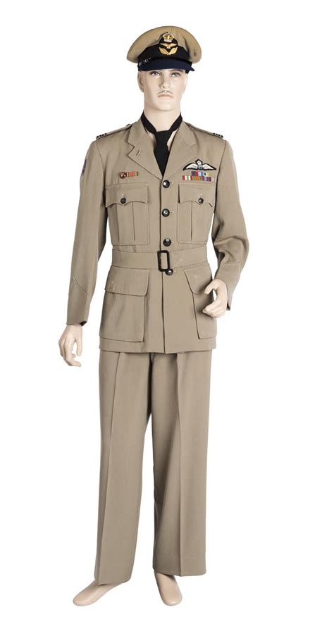 Australia Wwii Raaf Service Dress Tunic Flight Lt Alexander Williams
