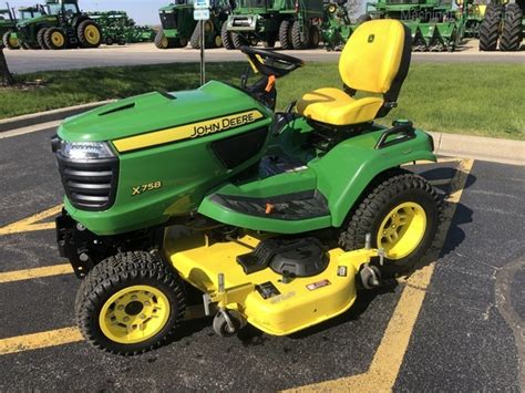 2021 John Deere X758 Lawn And Garden Tractors Machinefinder