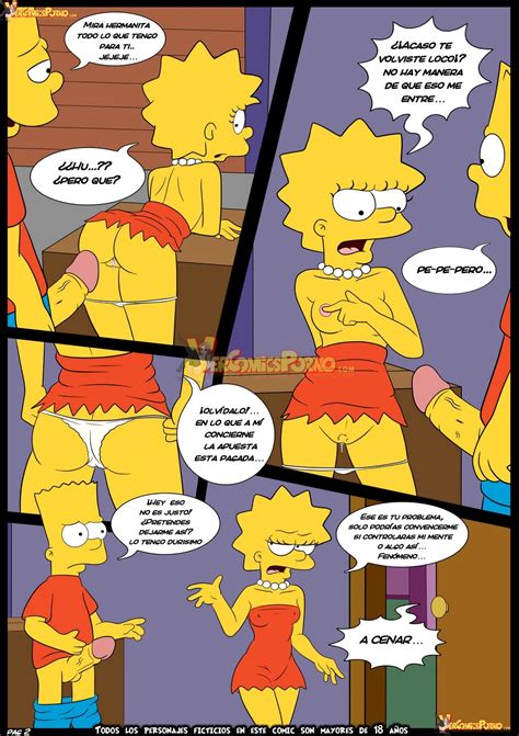 Cómic porno de Los Simpson con el capítulo compra futura Comics XXX