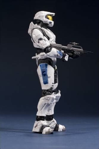 Halo Anniversary Series 2 Spartan Mkvi Whiteblue Figure By Mcfarlane