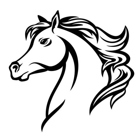 Horse Head Illustrations Royalty Free Vector Graphics And Clip Art Istock