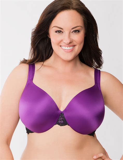 LANE BRYANT-CACIQUE -Lace trim full coverage bra_40DDD!! | eBay