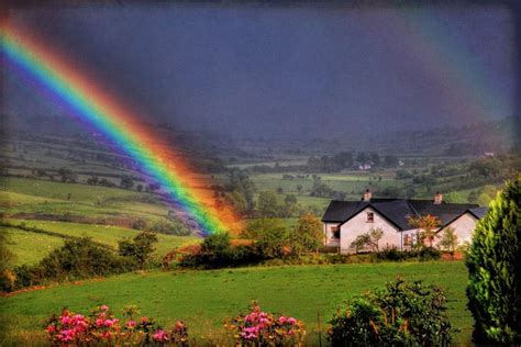 Rainbow At Fallaghin The County Of Tyrone ~ Ireland Another Place In