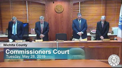 Commissioners Court 5 28 2019 Youtube