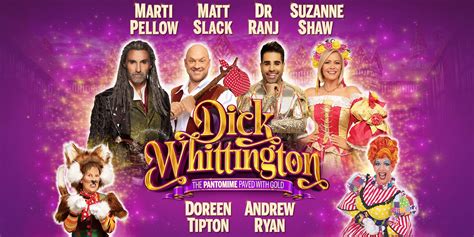 all star line up announced for dick whittington birmingham hippodrome