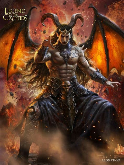 Pin By Therese Abdali On Deviantart Fantasy Demon Dark Fantasy Art Fantasy Art Men