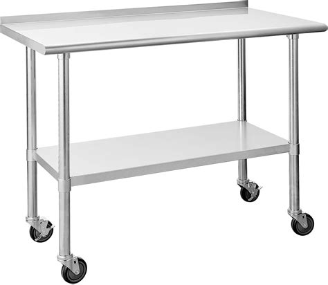 Yblfdy Stainless Steel Work Table 24 X 48 Inches With