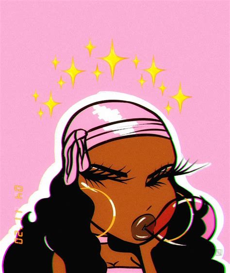 Baddie Wallpapers Black Cartoon Pin On Cute Black Girls Black Girl