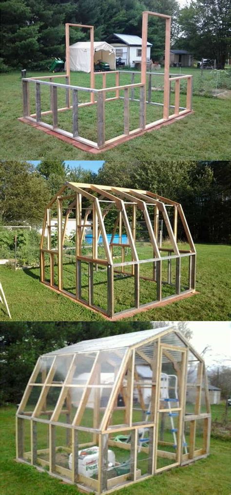 Building a greenhouse, large or small, doesn't have to break your there are cheap and free diy greenhouse plans that are easy to build. 42 Best DIY Greenhouses ( with Great Tutorials and Plans ...