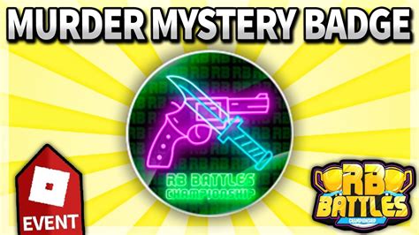 How To Get Murder Mystery 2 Rb Battles Event Badge Roblox Mm2 Youtube