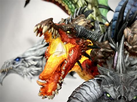 Modified Version Of Lord Of The Prints Tiamat All Pics Minis