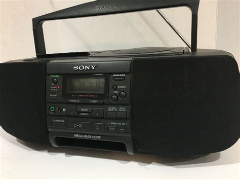 Sony Cfd Cd Player Boombox Cassette Am Fm Stereo Ghetto Blaster S My