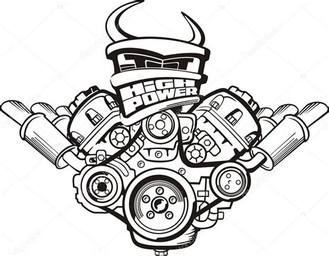 One of the problems that we had in the pong game was how long and unwieldy the engine class will have three private functions. Wysoka moc silnika znak — Grafika wektorowa © kokandr ...