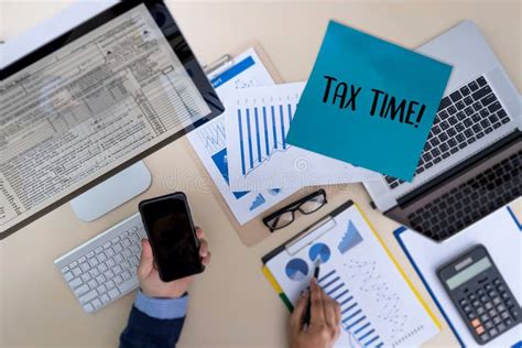 Time For Taxes Planning Money Financial Accounting Taxation Busi Stock