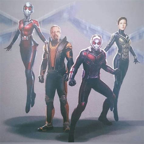 Ant Man And The Wasp Concept Art Shows An Alternate Suit For 9gag