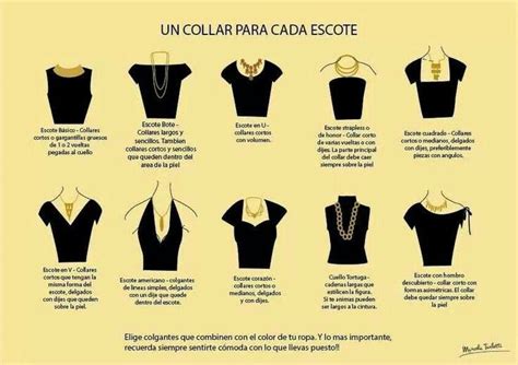 Pin De Edwige Arias En Style Gu A De Collares Collar Para Vestido
