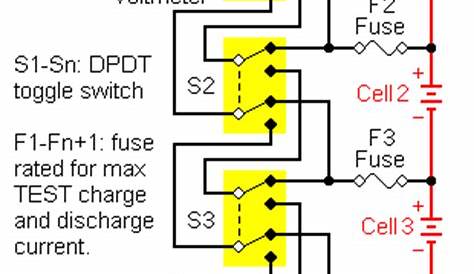 battery balancer circuit diagram