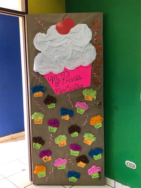 Sweet Cupcake Door Teacher Appreciation Door Decorations Door Decorations Classroom Candy