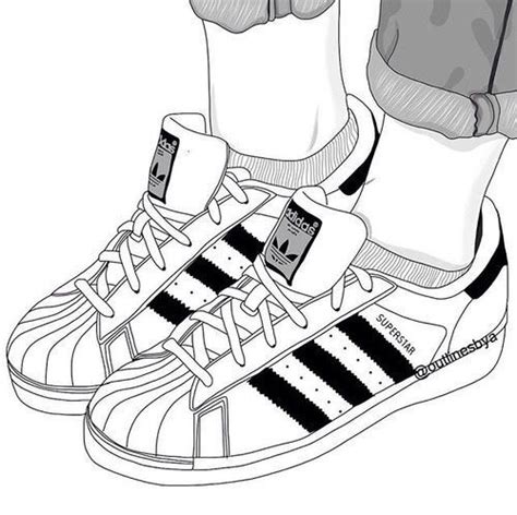 Pinterest Tanyacrumlishx ° Shoes Illustration Adidas Drawing