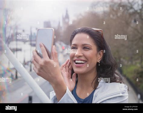 Mid Adult Woman Selfie Holiday Hi Res Stock Photography And Images Alamy