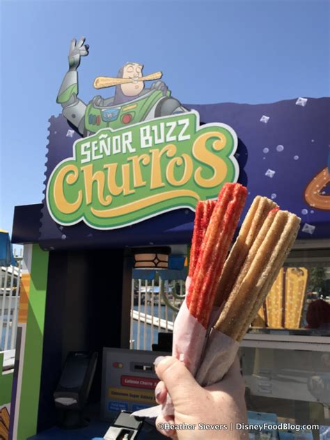 Review Señor Buzz Churros On Pixar Pier In Disney California Adventure