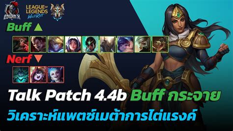 LOL Wild Rift Talk Patch 4 4b HECARIM โดนหนก EZREAL บฟหนก