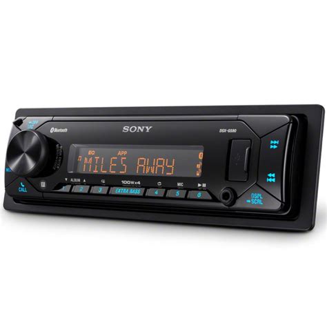 Sony Dsx Gs80 Car Stereo High Power 4x100w Bluetooth Radio Usb Aux