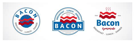 Premium Vector Bacon Logo Restaurant