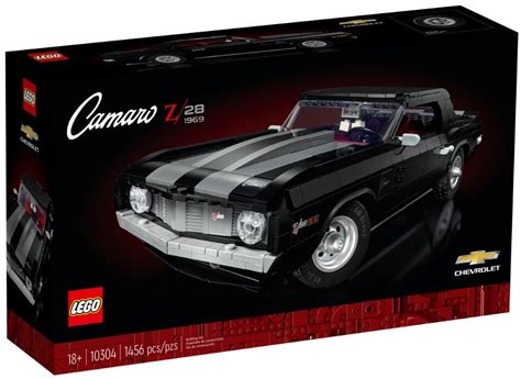 18 Lego Icons 10304 Chevrolet Camaro Z28 Summer August 2022 Release
