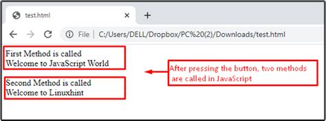 Call Multiple Javascript Functions In Onclick Event