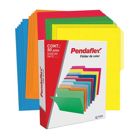 Pendaflex Folders Tamaño Carta Colores Intensos 250 Piezas Costco México