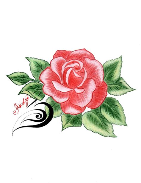 Rosas Chidas Para Dibujar Dibujos De Rosas A Lápiz Para Dibujar Imagui