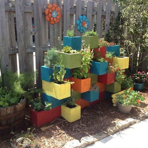 2 ¿que es una jardinera? Fantásticas ideas para decorar con bloques de cemento ...