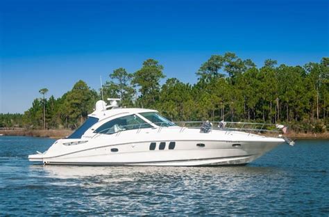 A 6′ deck area requires a 24 x 36' (864 sf) enclosure. 2010 Sea Ray 50 SUNDANCER Express Cruiser for sale - YachtWorld