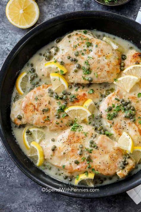 Chicken Piccata For A Crowd Recipes Chicken Recipes