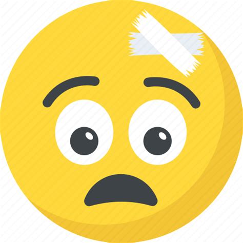 Bandage Emoji Clumsy Emoticon Injured Sickness Icon Download On