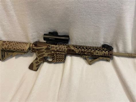 Hex Camouflage Stencil Pack For Duracoat Cerakote Gunkote And Spray