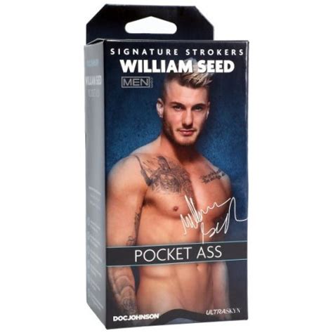Pornstar Signature Series William Seed Ultraskyn Pocket Ass Sex Toy