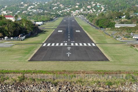 Runway 9 Airport At Castries St Lucia Photograph By Darin Volpe