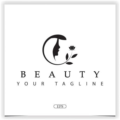 Belleza Mujer Logo Premium Elegante Plantilla Vector Eps 10 Vector