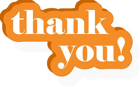 Transparent Free Thank You Clipart Thank You Clip Art