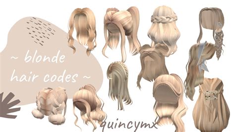 Blonde Hair Id Codes Roblox Category Hair Accessories Roblox Wiki Fandom