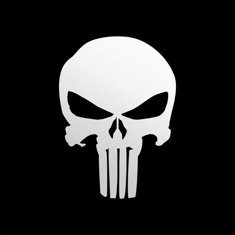 Par De Adesivos Caveira Justiceiro Punisher R 1340 Em Mercado Livre