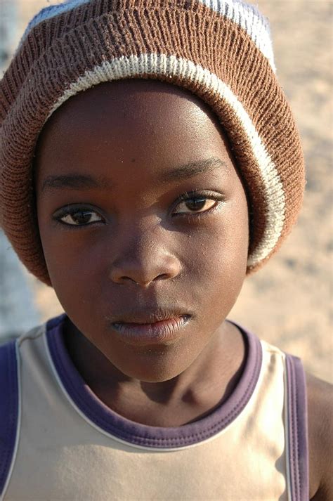 Boy Africa Child Portrait South Africa African Kid Young Infant