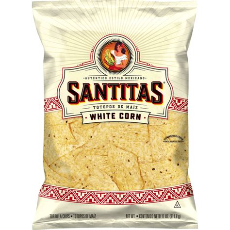 Santitas Tortilla Chips White Corn 11 Oz Shop Breaux Mart