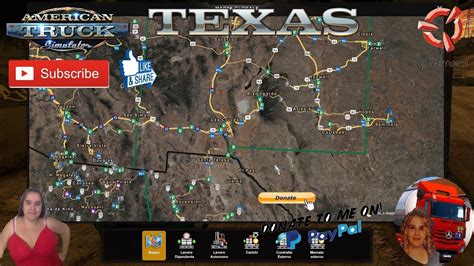 American Truck Simulator Project Texas Map By Augubor First Look Dlc S Mods