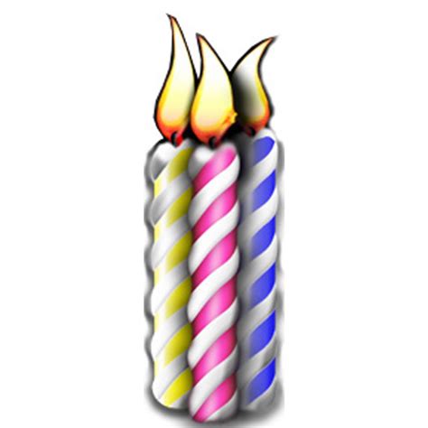 Single Birthday Candle Clipart Npg Clipart Best